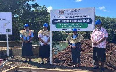 Groundbreaking ceremony marks start of Bua suspension bridge project